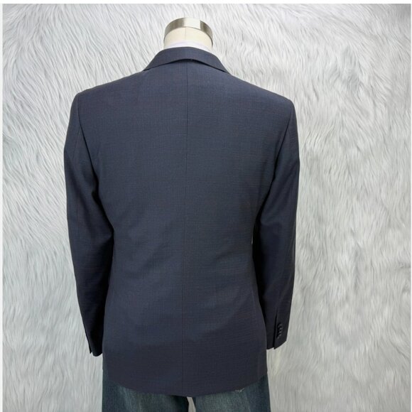 John Varvatos Bleecker Blazer Jacket Navy Cerruti Prestige 130's Wool Luxury - Picture 4 of 16